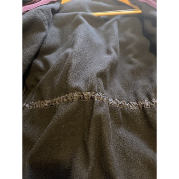 VTG Columbia Long’s Peak Jacket Size women’s Large Shell Only Dark Berry/Forest - Picture 10 of 12